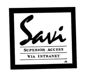 SAVI SUPERIOR ACCESS VIA INTRANET logo
