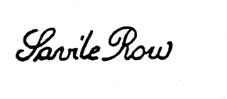SAVILE ROW logo