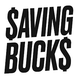 SAVING BUCKS logo