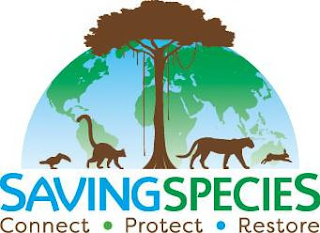 SAVING SPECIES CONNECT PROTECT RESTORE logo