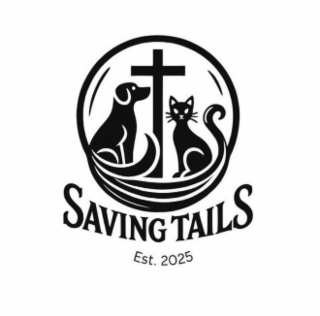SAVING TAILS EST. 2025 logo