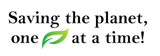 SAVING THE PLANET, ONE AT A TIME! logo