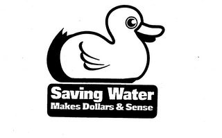 SAVING WATER MAKES DOLLARS & SENSE logo