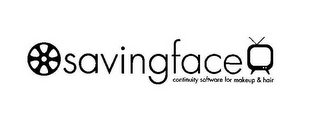 SAVINGFACE CONTINUITY SOFTWARE FOR MAKEUP & HAIR logo
