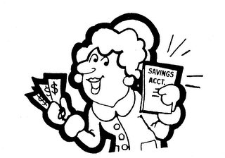 SAVINGS ACCT. $$$ logo
