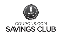 SAVINGS CLUB COUPONS.COM SAVINGS CLUB logo