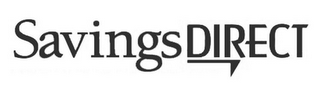 SAVINGS DIRECT logo
