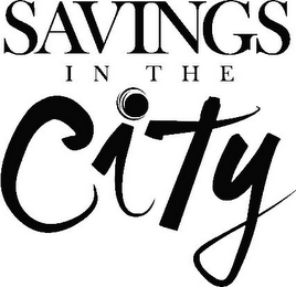 SAVINGS IN THE CITY logo
