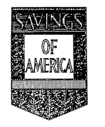 SAVINGS OF AMERICA logo