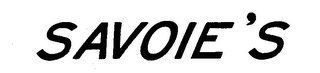 SAVOIE'S logo