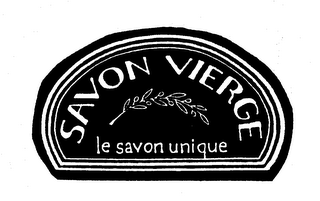 SAVON VIERGE LE SAVON UNIQUE logo