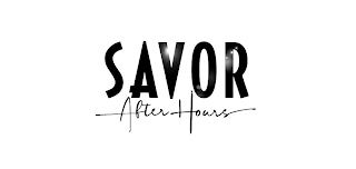 SAVOR AFTER HOURS logo