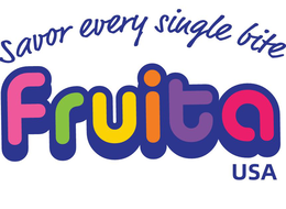 SAVOR EVERY SINGLE BITE FRUITA USA logo