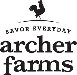 SAVOR EVERYDAY ARCHER FARMS logo