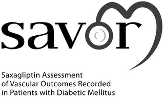 SAVOR SAXAGLIPTIN ASSESSMENT OF VASCULAR OUTCOMES RECORDED IN PATIENTS WITH DIABETIC MELLITUS logo