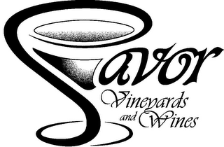 SAVOR VINEYARDS AND WINES logo