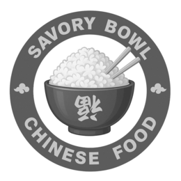 SAVORY BOWL CHINESE FOOD logo