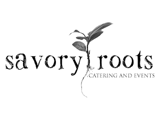 SAVORY ROOTS CATERING AND EVENTS logo