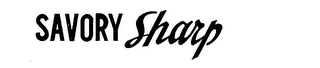 SAVORY SHARP logo