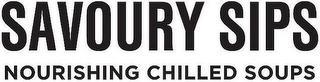 SAVOURY SIPS NOURISHING CHILLED SOUPS logo