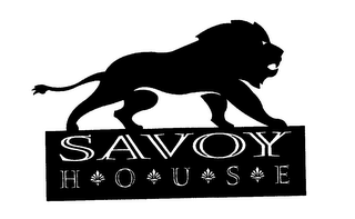 SAVOY HOUSE logo