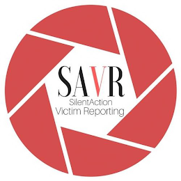 SAVR SILENT ACTION VICTIM REPORTING logo