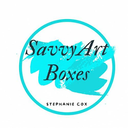 SAVVY ART BOXES STEPHANIE COX logo