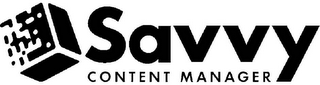 SAVVY CONTENT MANAGER logo