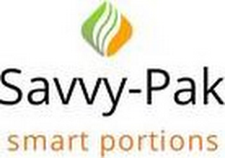 SAVVY-PAK, SMART PORTIONS logo