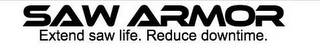 SAW ARMOR EXTEND SAW LIFE. REDUCE DOWNTIME. logo