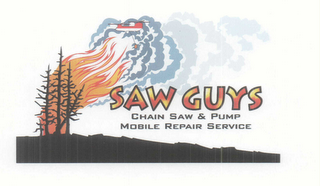 SAW GUYS CHAIN SAW & PUMP MOBILE REPAIR SERVICE logo