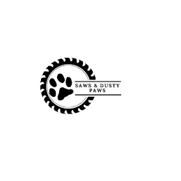 SAWS & DUSTY PAWS logo