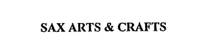 SAX ARTS & CRAFTS logo
