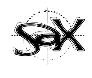 SAX DESK & WORKSTATION logo