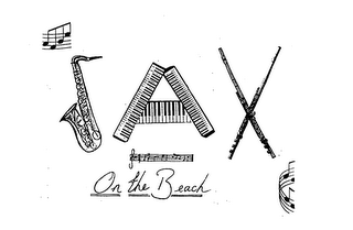 SAX ON THE BEACH logo