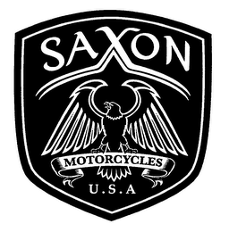 SAXON MOTORCYCLES U.S.A logo