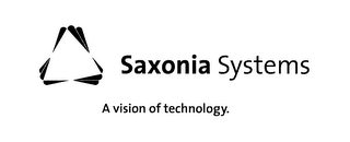 SAXONIA SYSTEMS A VISION OF TECHNOLOGY logo