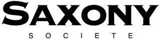 SAXONY SOCIETE logo
