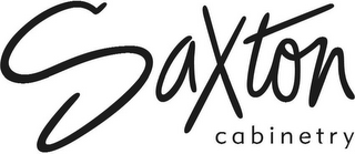 SAXTON CABINETRY logo