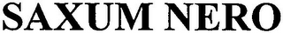 SAXUM NERO logo