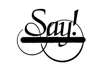 SAY! logo