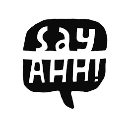 SAY AHH! logo