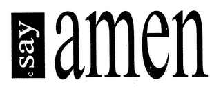 SAY AMEN logo