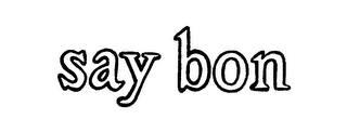 SAY BON logo
