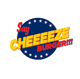 SAY CHEEEEZE BURGER!!! logo