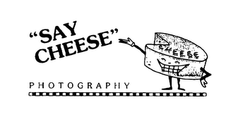 "SAY CHEESE" PHOTOGRAPHY logo