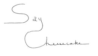 SAY CHEESECAKE logo