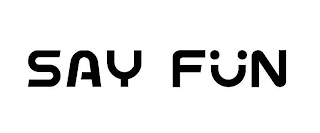 SAY FUN logo