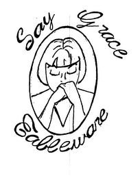 SAY GRACE TABLEWARE logo