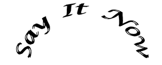 SAY IT NOW logo